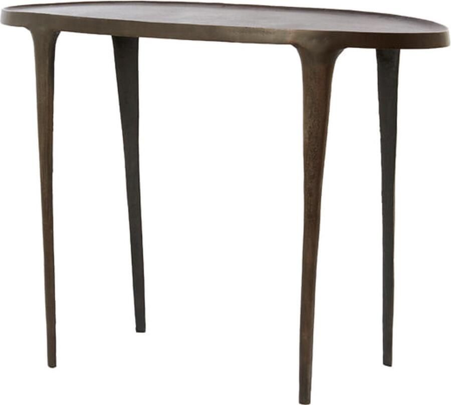 Light & Living Light&living Side table 110x43x80 cm ARICA donker bruin