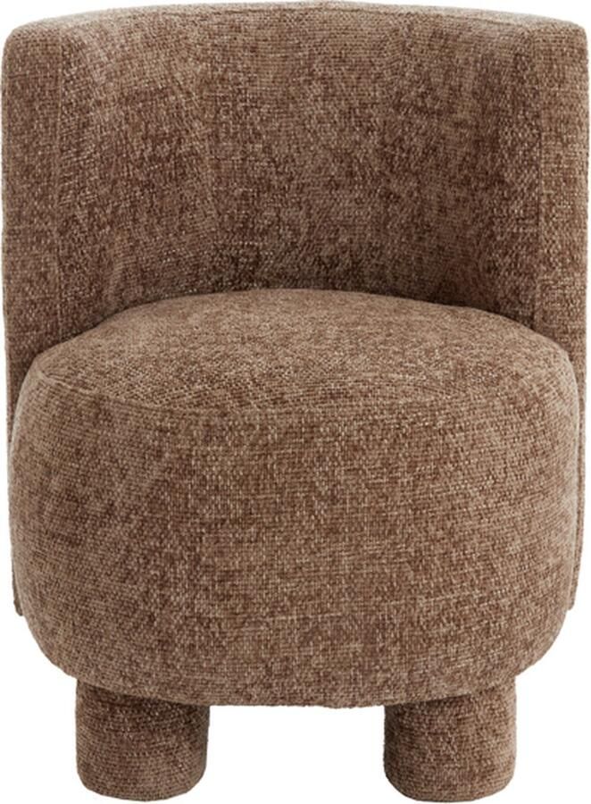 Light & Living Light&living Stoel 65x65x78 cm KAMOVA licht bruin - Foto 2