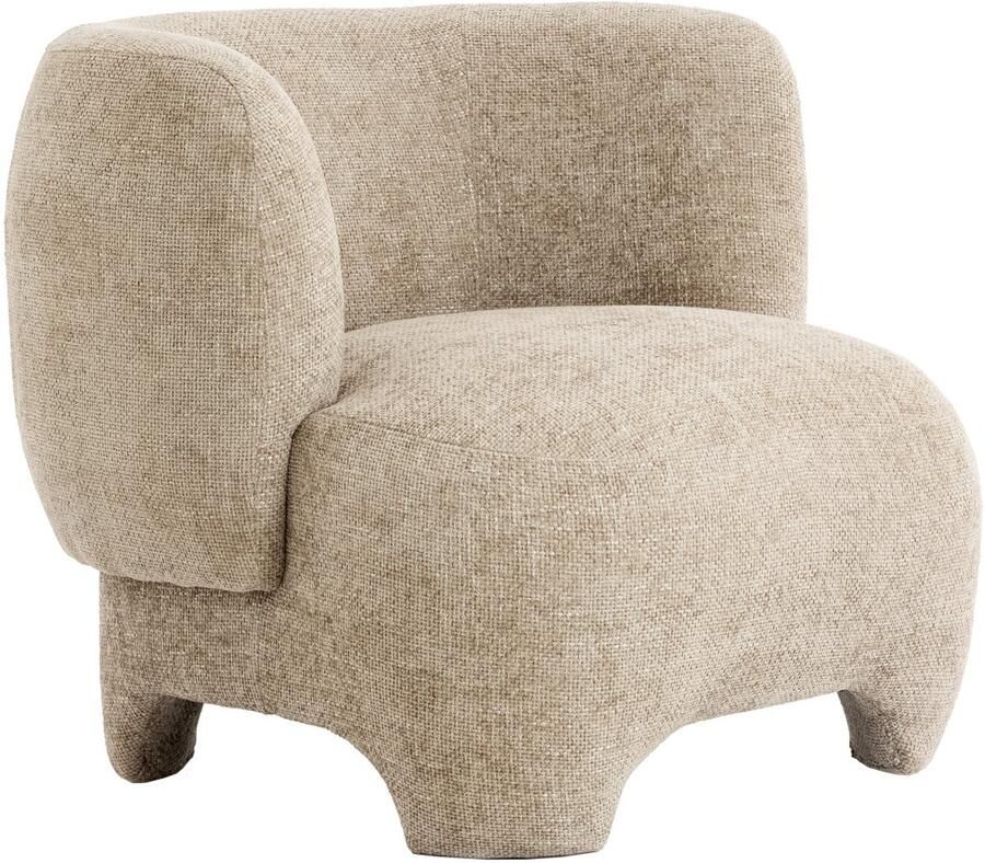 Light & Living Stoel ZENICA Ø80x71cm Bruin