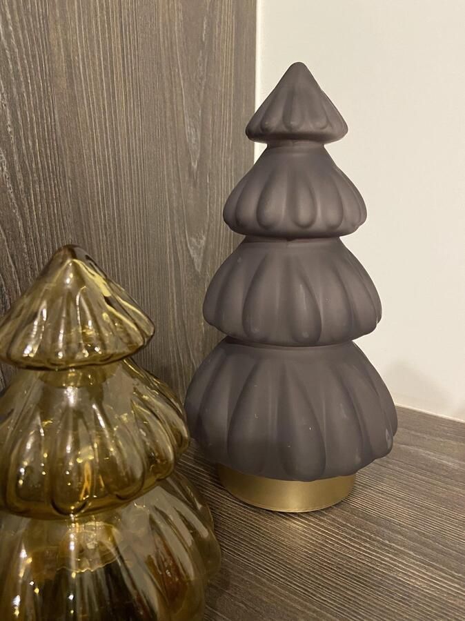 Light & Living Tafellamp mat LED 'Tree' (Maat L Donkerbruin) - Foto 2