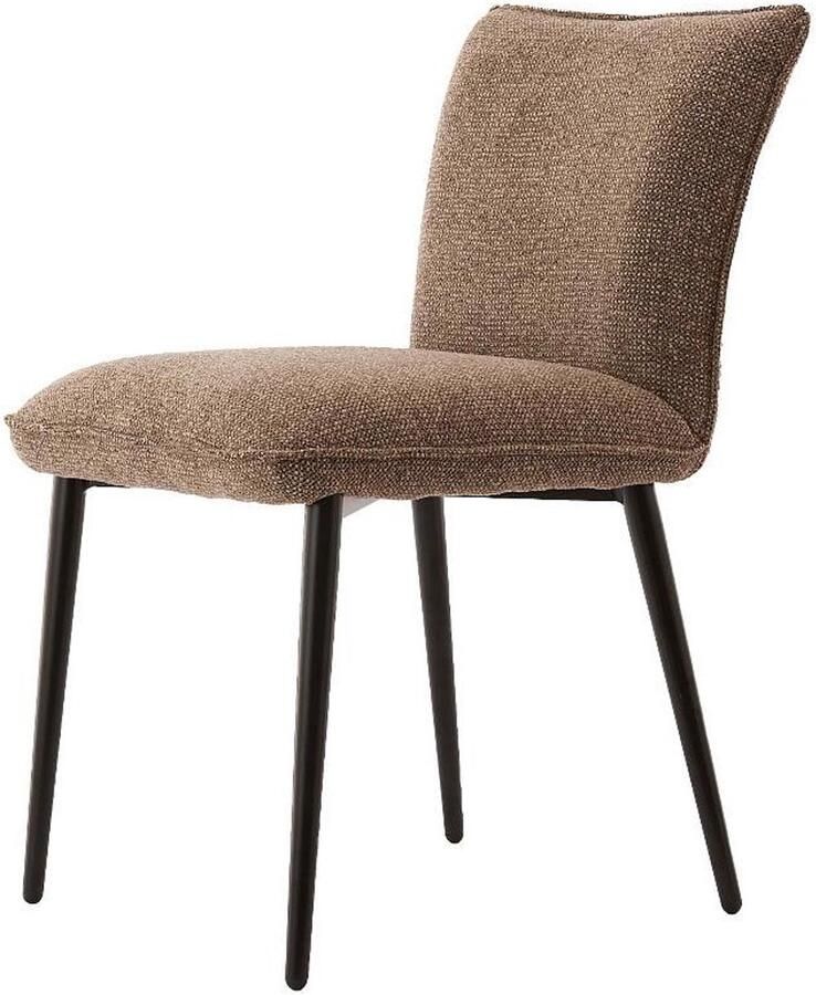 Light & Living Light&living Eetkamerstoel 58x48x85 cm VADENI bruin-grijs+zwart