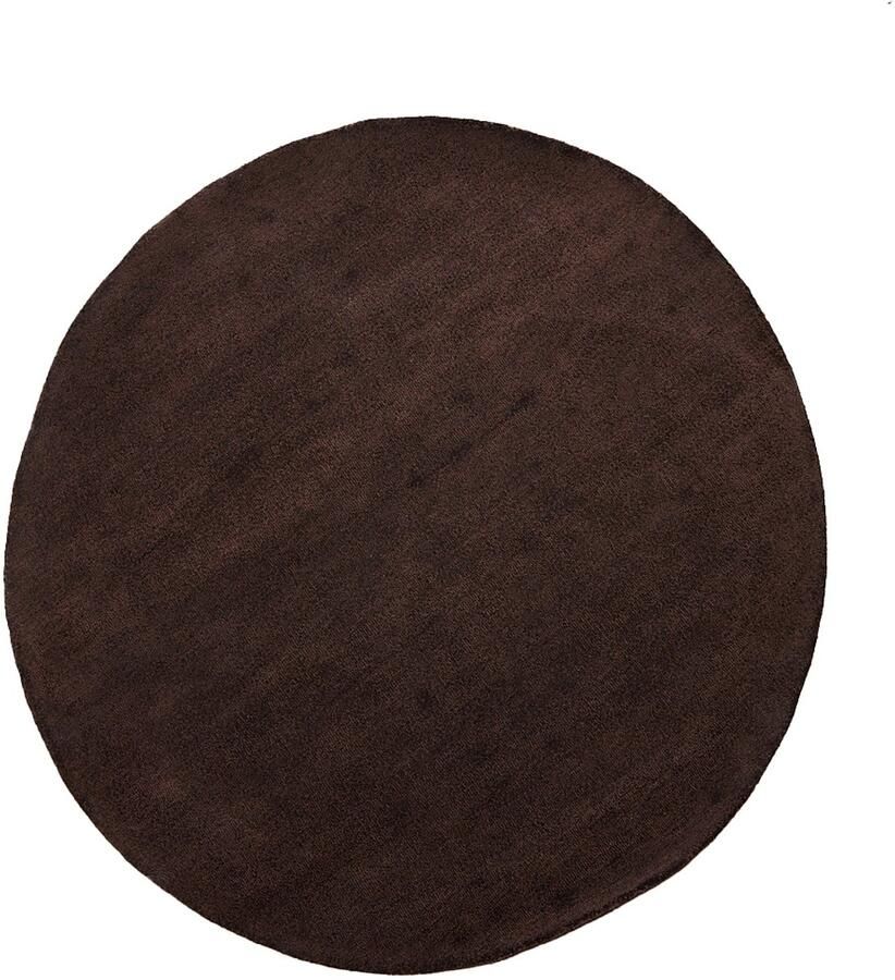 Light & Living Vloerkleed ARCOLA Ø220x0.5cm Bruin