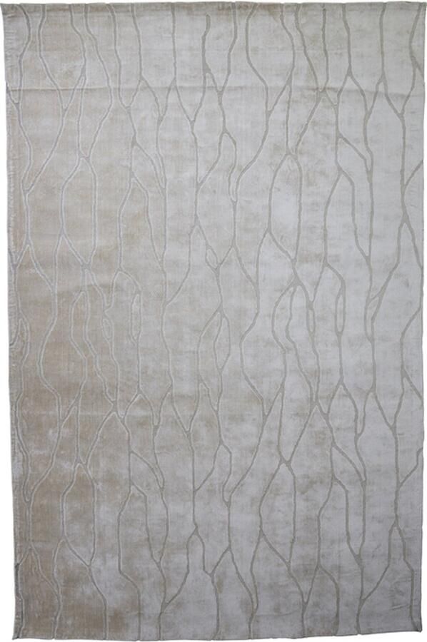 Light & Living Vloerkleed Latis 160 x 230cm Lichtgrijs