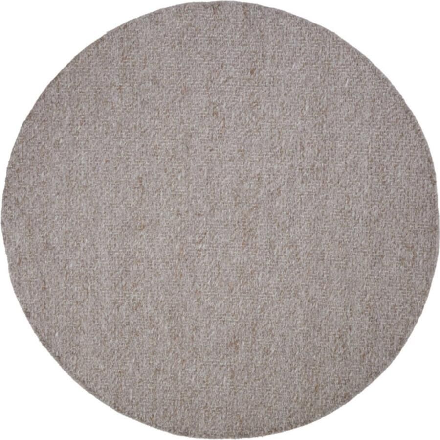 Light & Living Vloerkleed TRENETA Ø220x0.5cm Bruin