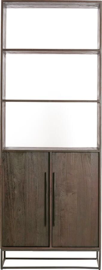 Light & Living Kast LILIAN 75x40x200cm Bruin