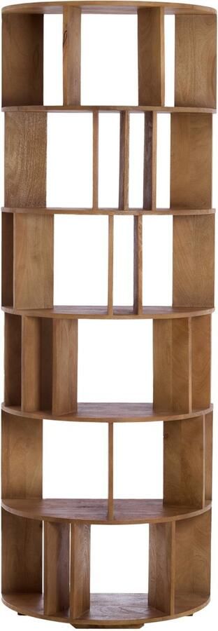 Light & Living Wandkast LIMPYA 76x37x212cm Bruin