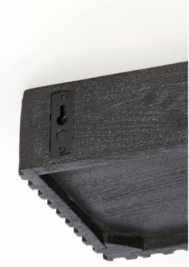 Light & Living Light&living Wandplank 40x20x7 cm GATURA hout mat zwart