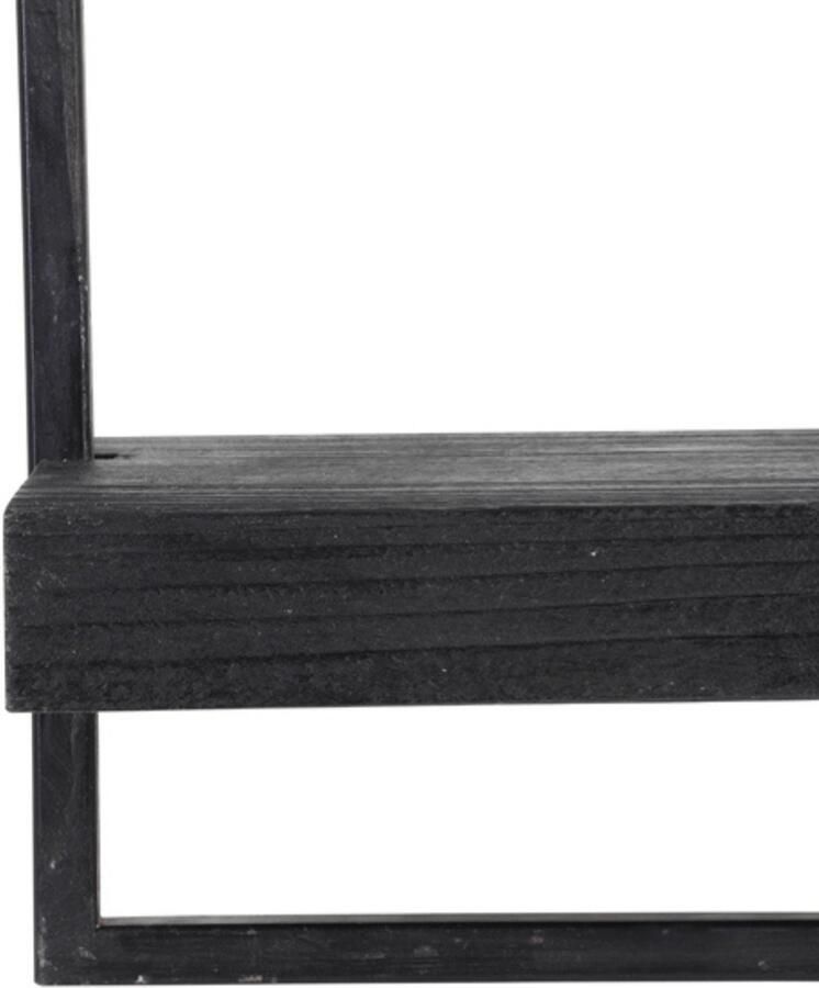 Light & Living Light&living Wandplank 80x15x24 cm MADDISON hout mat zwart