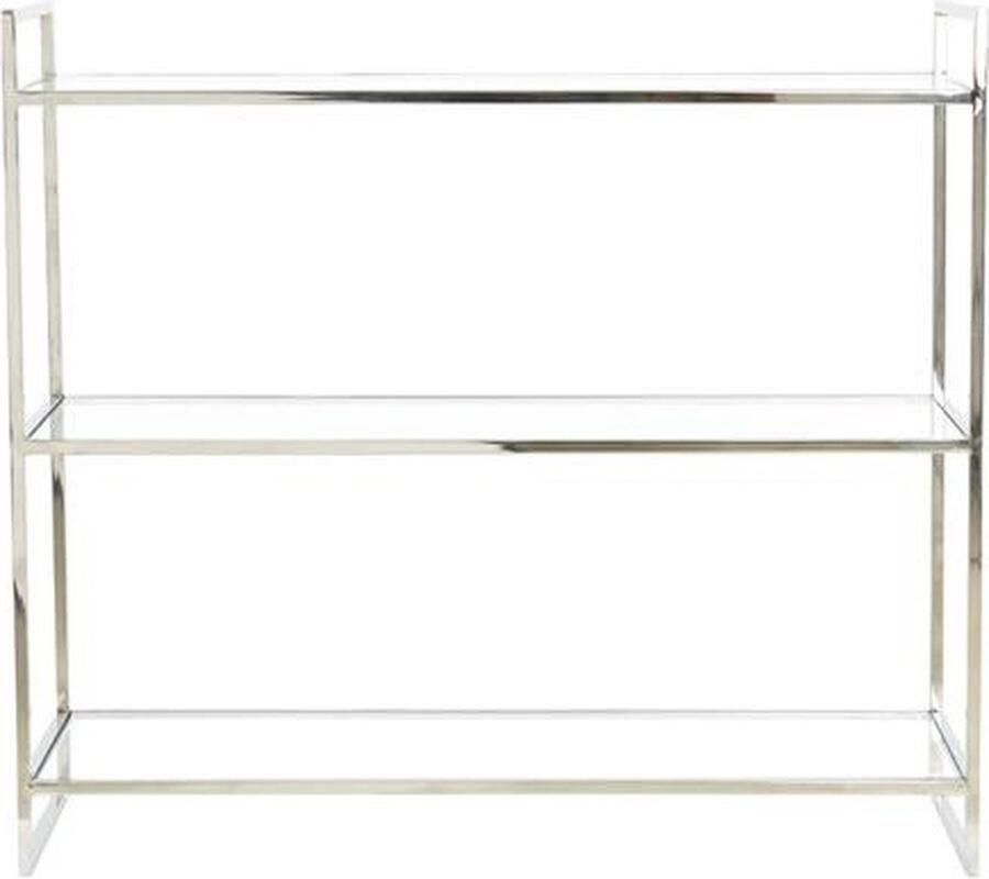 Light & Living Wandrek Mariki 90 x 100cm Transparant Nikkel