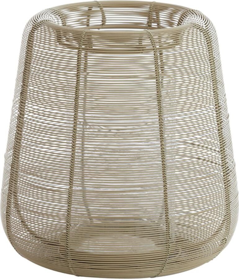 Light & Living Windlicht ADETA Ø28x29cm Bruin