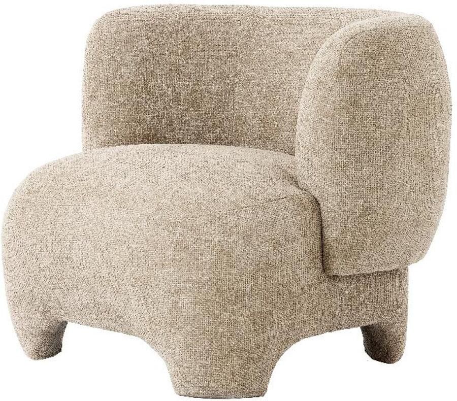 Light & Living Zenica fauteuil lichtbruin