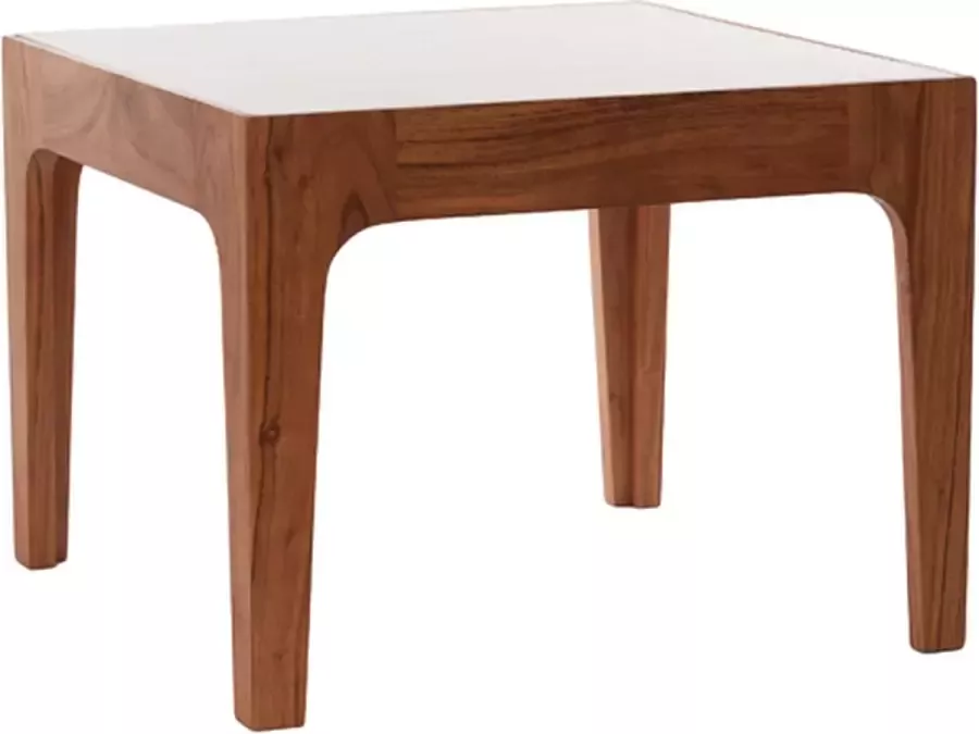 Light & Living Salontafel BASILIO 50x50x38cm Bruin - Foto 1