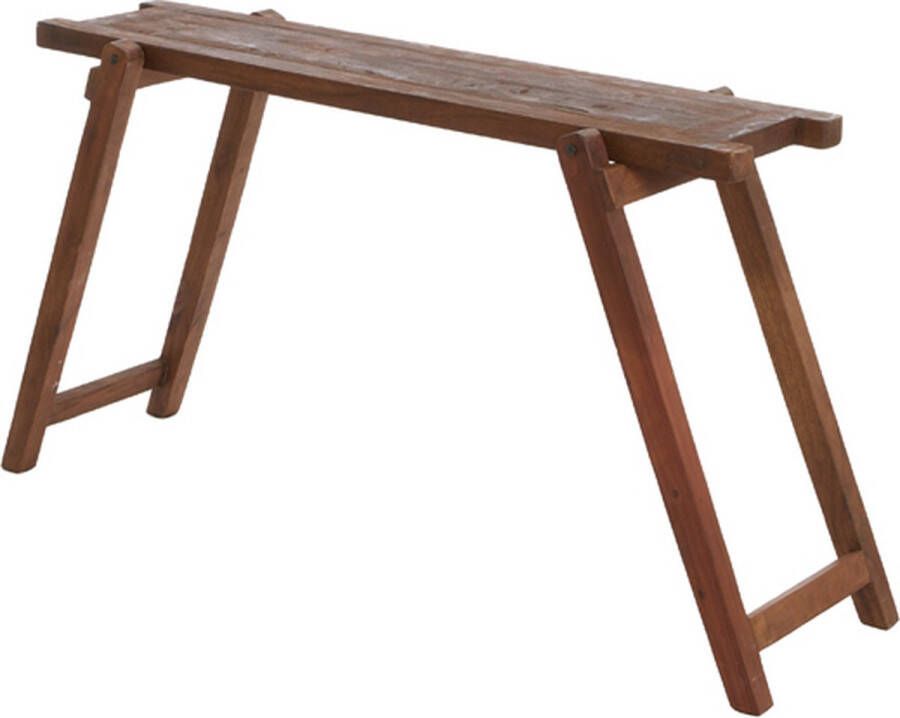 Light & Living Light&living Side table 140x40x80 cm MILITARY hout bruin