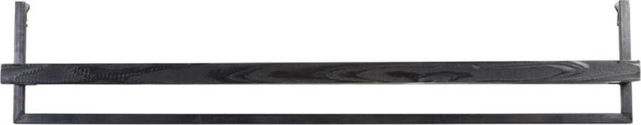 Light & Living Wandplank 120x18x24 cm MADDISON hout mat zwart