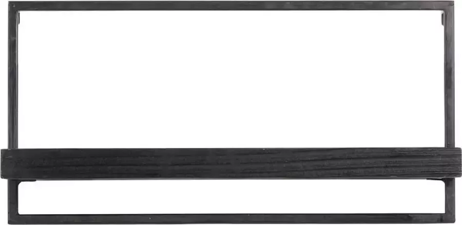 Light & Living Wandplank MADDISON hout zwart XS