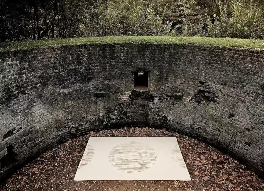 Ligne Pure Create Vloerkleed tapijt Beige 60x120