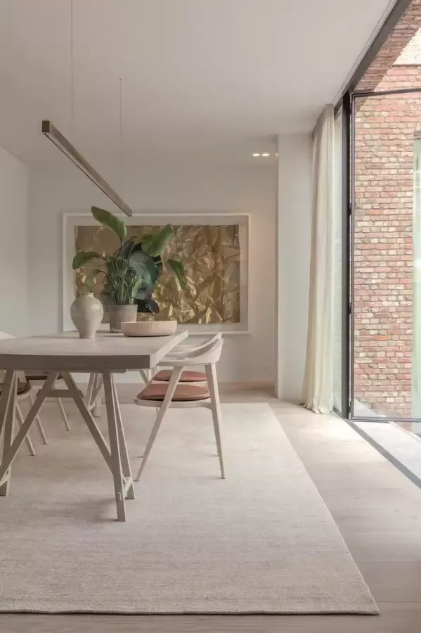 Ligne Pure Oat – vloerkleed – tapijt – handgeweven – wol – eco – modern – Beige 170x240