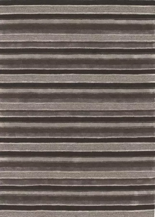 Ligne Pure Reflect – Vloerkleed – Tapijt – handgeknoopt – wol – eco – modern – Multi Grijs 60x120