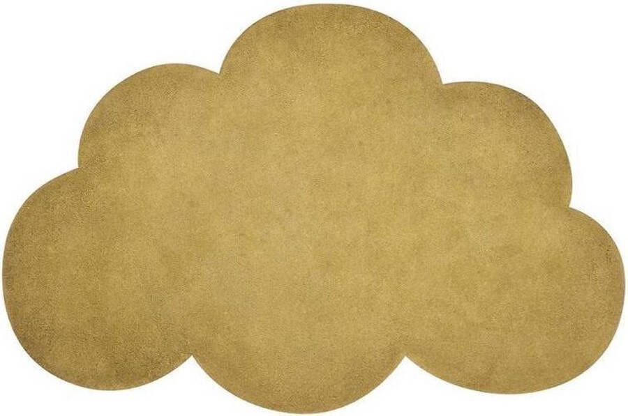 Lilipinso Vloerkleed Wolk Okergeel Goud 64 x 100 cm