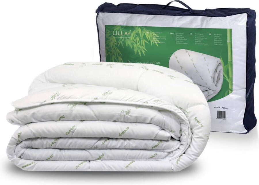 LILLA24 bamboe zomerdekbed 160x200 Twijfelaar dekbed Warmteklasse 4 Anti-allergisch