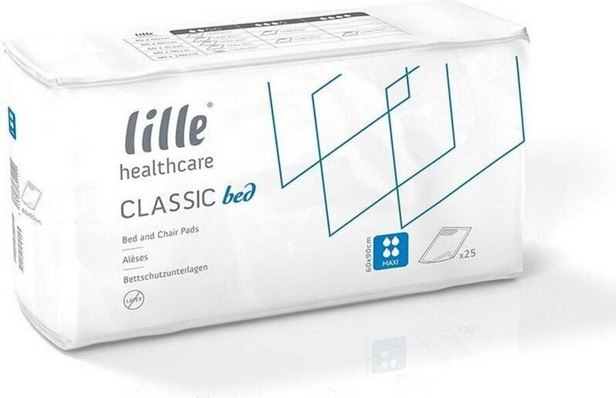 Lille Healthcare Lille Classic Bed Maxi 60 x 90 cm 8 paquets de 25 protections