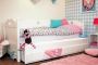 Lilli Furniture Emma Bedbank met uitschuifbaar logeerbed en 2 lades inclusief Comfort lattenbodem - Thumbnail 2