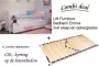 Lilli Furniture Emma Bedbank met uitschuifbaar logeerbed en 2 lades inclusief Comfort lattenbodem - Thumbnail 1