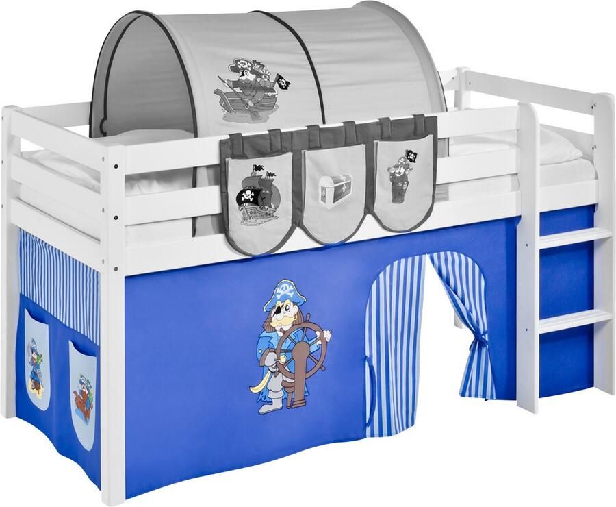 Lilokids Ondertent Piraat Blauw voor halfhoogslaper