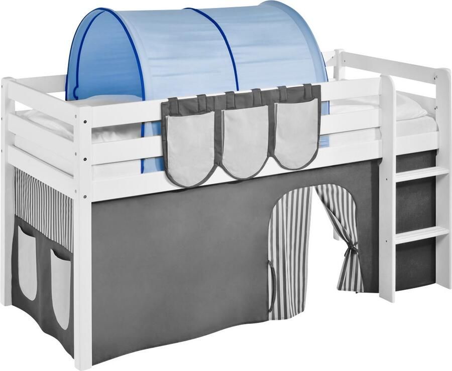 Lilokids Tunnel Blauw voor halfhoogslaper