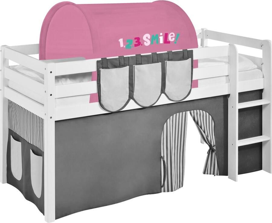 Lilokids Tunnel Paw Patrol Roze voor halfhoogslaper