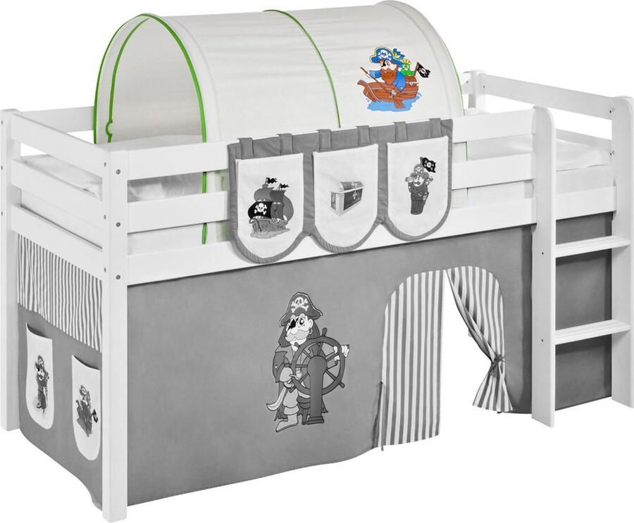 Lilokids Tunnel Piraat Groen voor halfhoogslaper - Foto 2