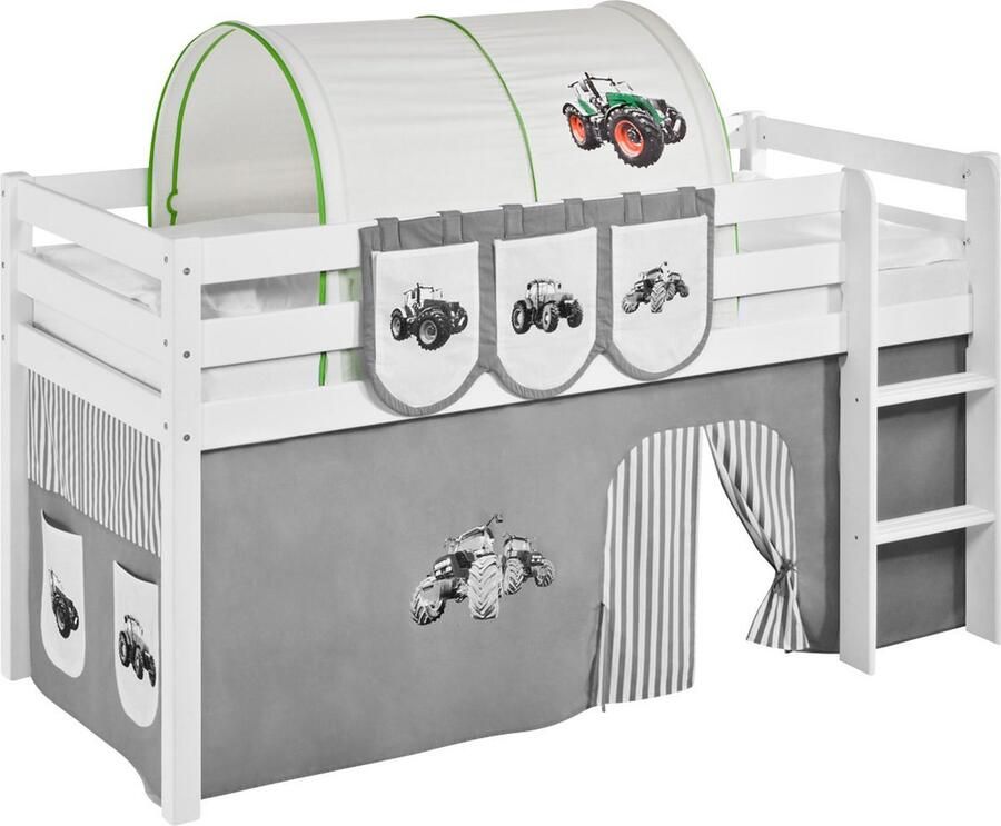 Lilokids Tunnel Tractor Groen voor halfhoogslaper