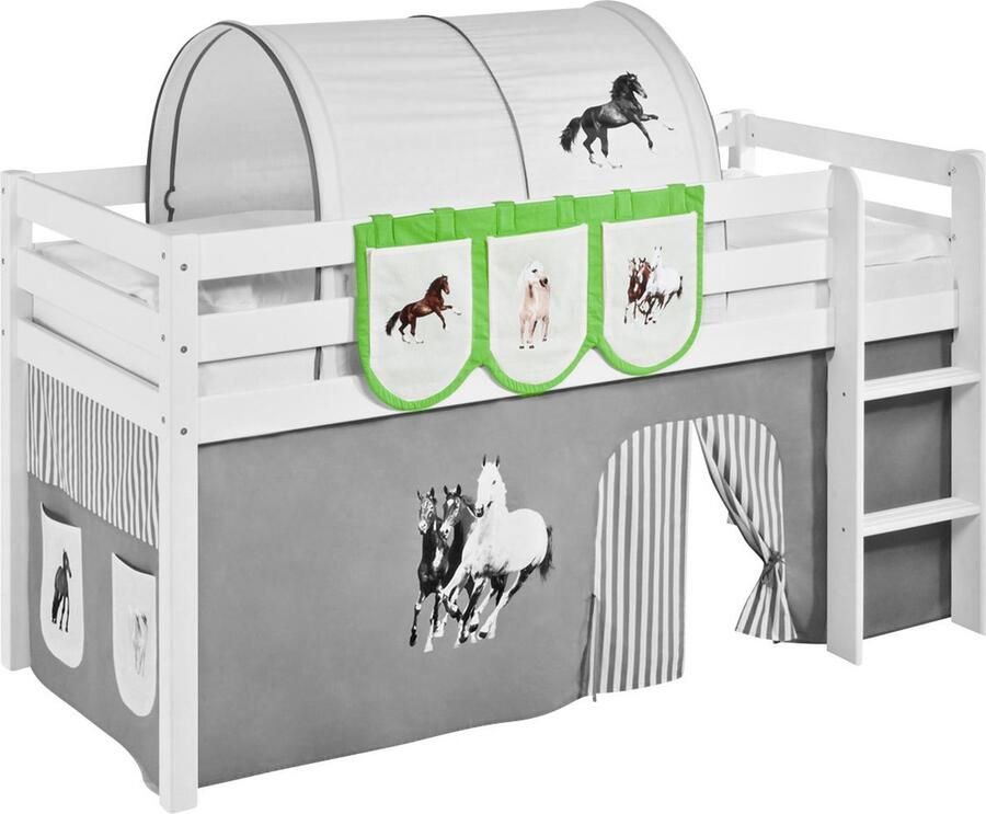 Lilokids Zakjes Paard Groen voor halfhoogslaper