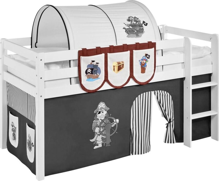 Lilokids Zakjes Piraat Bruin voor halfhoogslaper