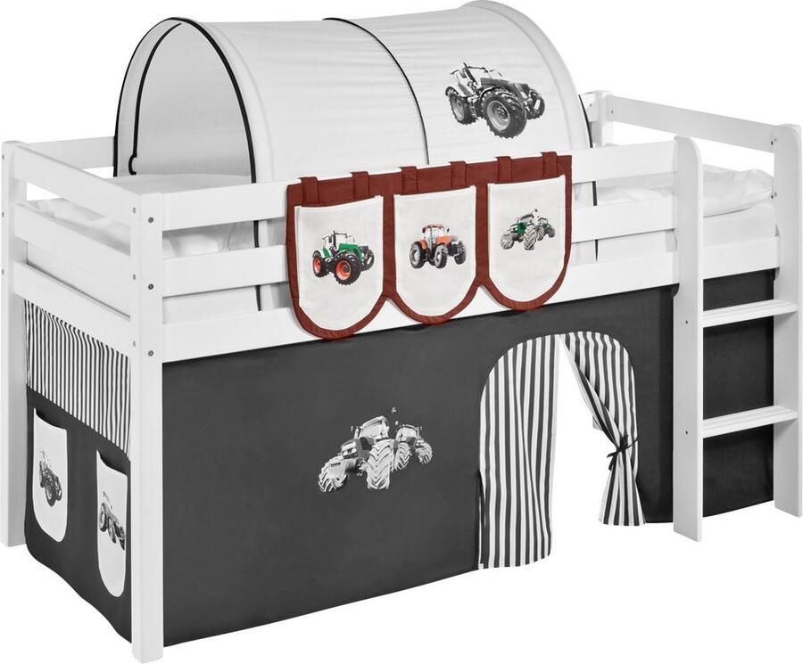 Lilokids Zakjes Tractor Bruin voor halfhoogslaper