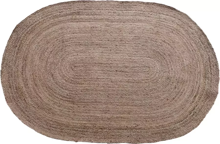 Lime-Light B.V. Lime-Light Vloerkleed Ovaal Jute 120x180 cm