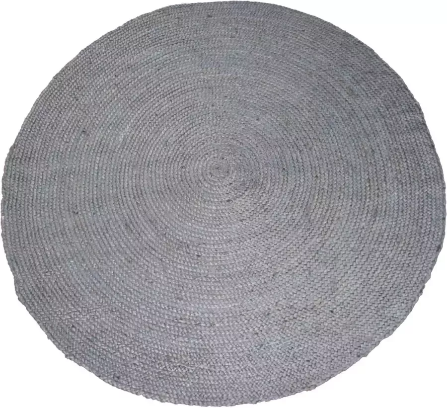 Lime-Light B.V. Limelight vloerkleed Jute 150cm Licht Blauw- Handgemaakt