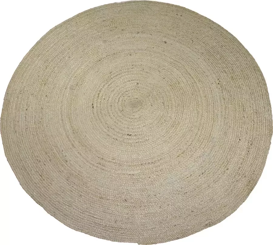 Lime-Light B.V. Limelight vloerkleed Jute 180cm Silver Lining Handgemaakt