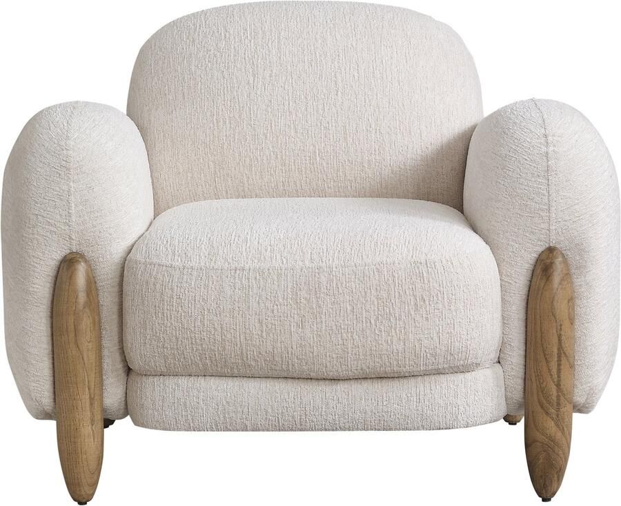 Lina Fabio Bankstel Crème Zitsbank Linnen Stof Gratis Bezorging en Montage - Foto 4