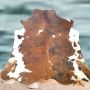 Lindian Style Grote Koeienhuid 220x210 vloerkleed Bruin zwart wit Normandische Tricolore T.206 - Thumbnail 3