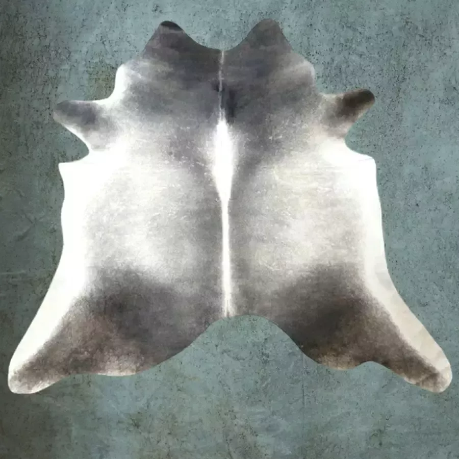 Lindian Style Koeienhuid 220x210 cm vloerkleed Grijs wit taupe X.03