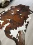 Lindian Style XL Koeienhuid 230x210 Bruin wit zwart Tricolor Normandier vloerkleed T.108 - Thumbnail 4