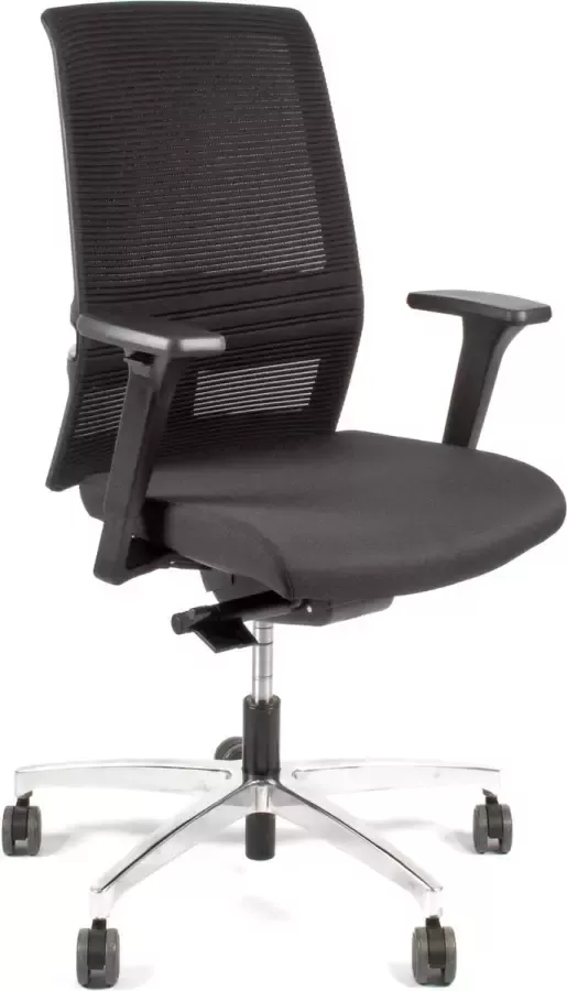 Linea Omnia 01 Bureaustoel Ergonomisch EN1335 Multi verstelbaar- Zwart