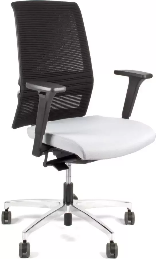 Linea Omnia 01 Bureaustoel Ergonomisch EN1335 Multi verstelbaar- Zwart Grijs