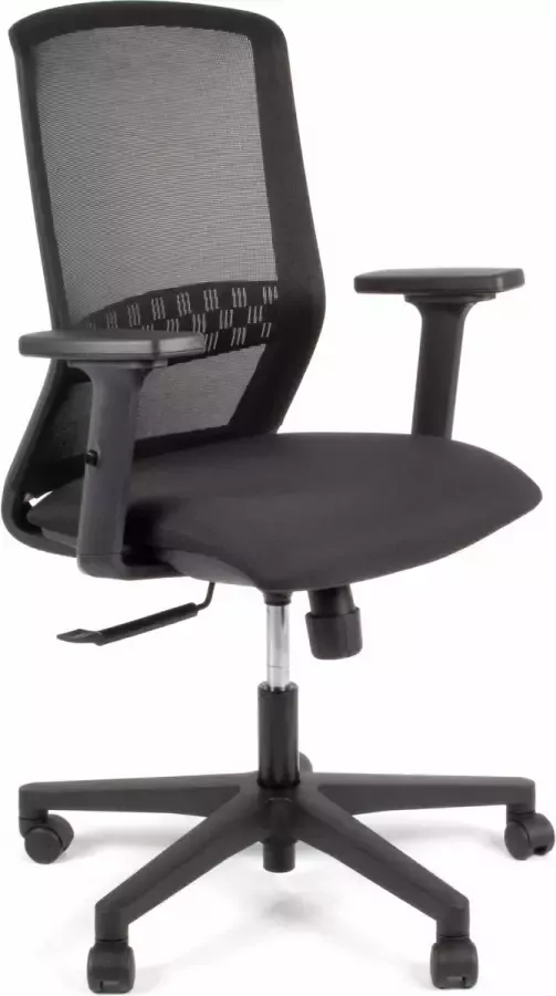 Linea bureaustoel Tekna 01 ergonomisch EN1335 multi verstelbaar max. draagvermogen 110kg zwart LF-2011003