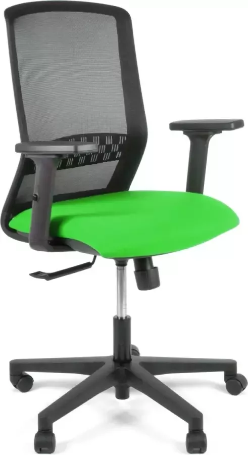 Linea Tekna 01 Bureaustoel Ergonomisch EN1335 Multi verstelbaar- Zwart Groen