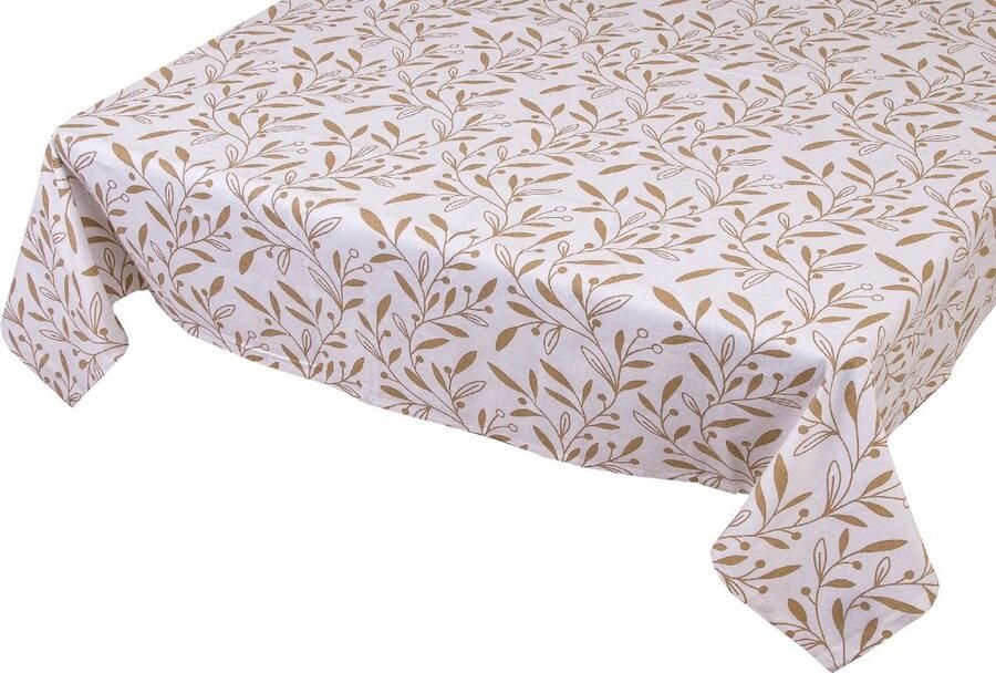 Linen & More Liberty Tafelkleed Textiel c. geel 140x300cm