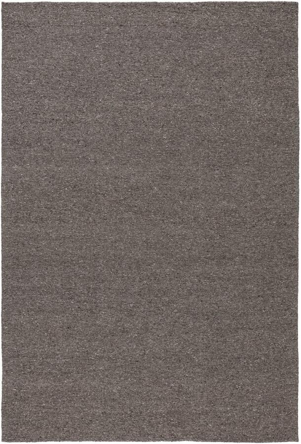 Lino Sera Charcoal Sumack Tapijt 200x300cm 100% Handgesponnen Wol Authentiek Vlakgeweven Vloerkleed Diepgrijs – Laagpolig Luxe Tapijt voor Woonkamer Eetkamer of Slaapkamer