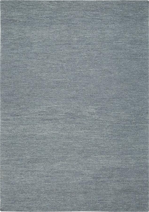 Lino Sera Denim Blue Sumack Tapijt 170x240cm 100% Handgesponnen Wol Authentiek Vlakgeweven Vloerkleed – Laagpolig Natuurlijk Luxe Tapijt voor Woonkamer Eetkamer of Slaapkamer