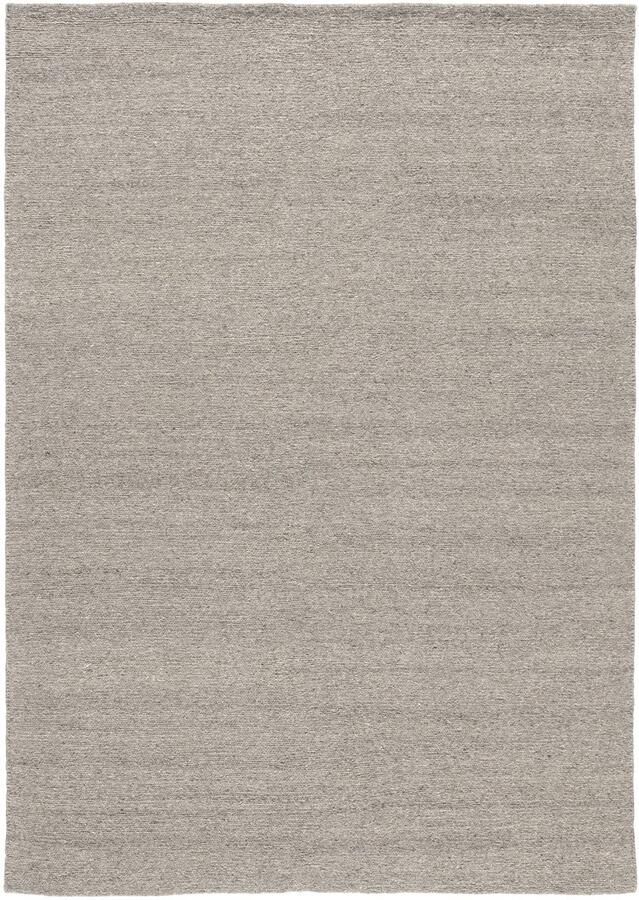 Lino Sera Grey Sumack Tapijt 250x350cm 100% Handgesponnen Wol Authentiek Vlakgeweven Vloerkleed – Natuurlijke Grijstint – Laagpolig Luxe Tapijt voor Woonkamer Eetkamer of Slaapkamer